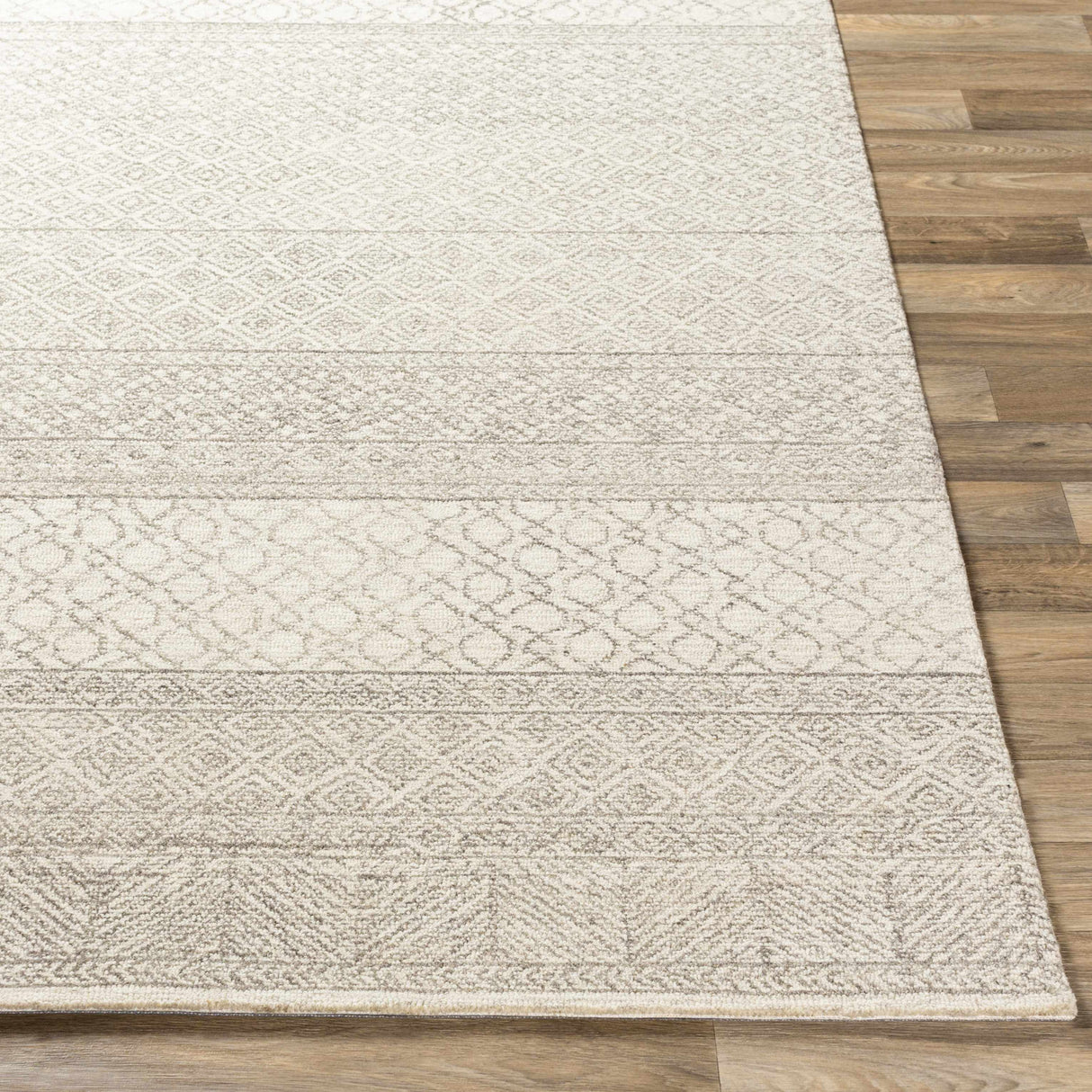 Basinger Tufted Maroc Wool Rug