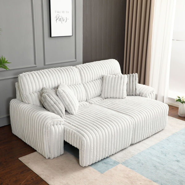 Jaya - Power Motion Sofa With Sleeper & USB Port - Mondo Gray - Best Buy Furniture