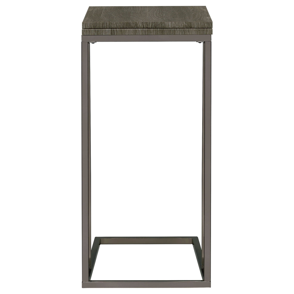 Mortimer - Snack Table With Expandable Top - Gray