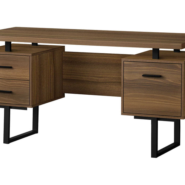 Computer Desk For Home Office, Laptop, Left, Right Set - Up, Storage Drawers, Contemporary & Modern - Best Buy Furniture