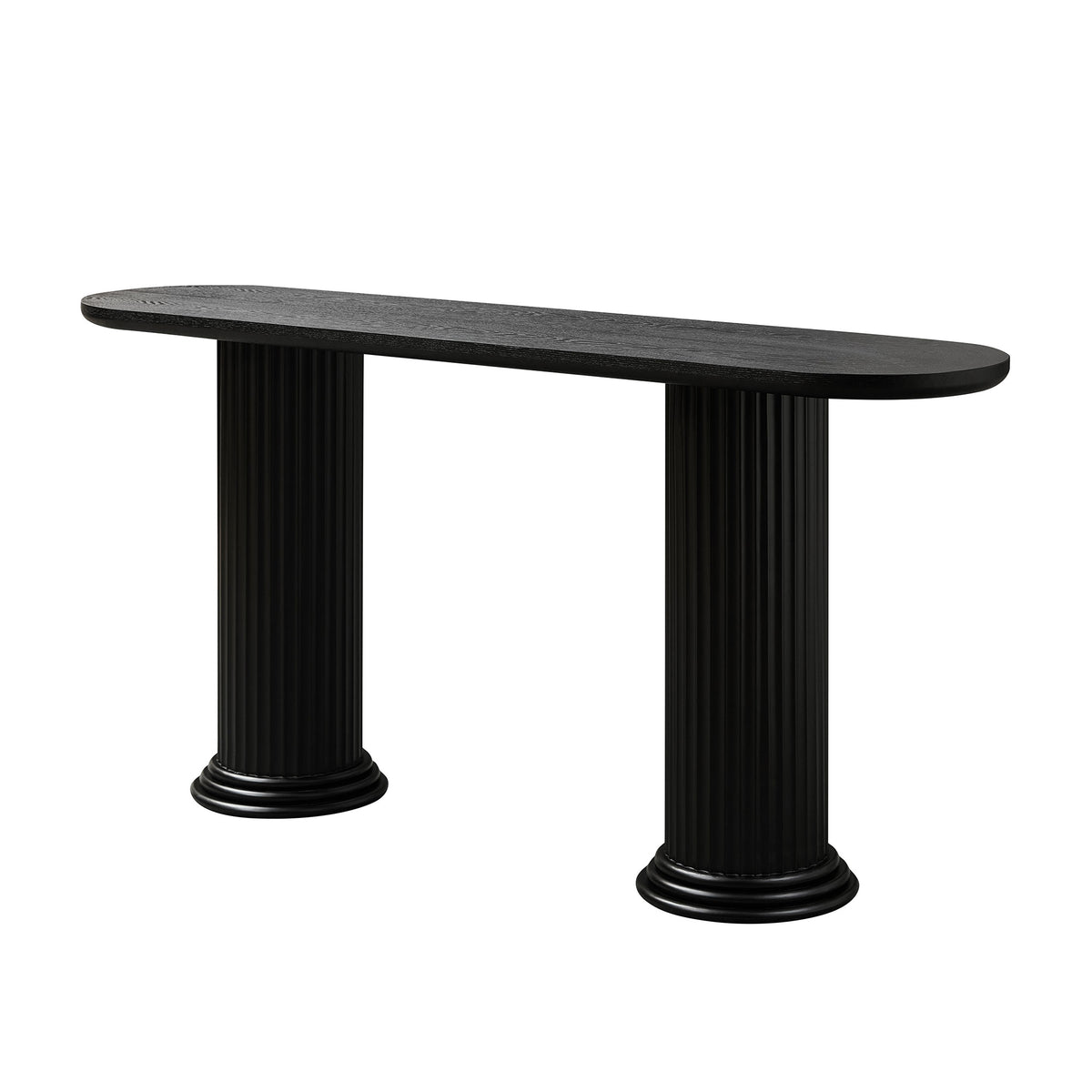 62.99 Inch Modern Design Console Table with Roman-Style Legs
