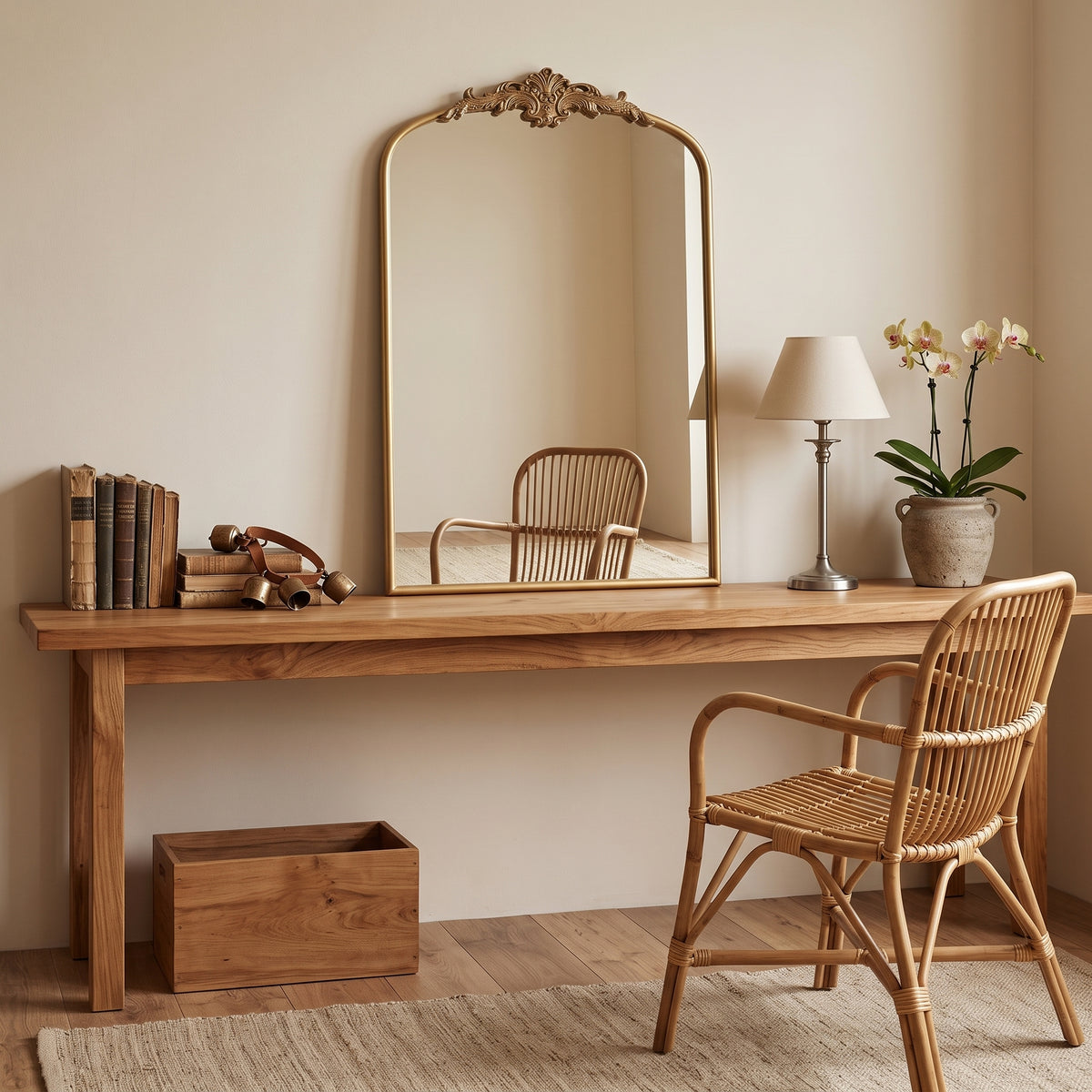 24''x36'' Antique Large Wall Mirror