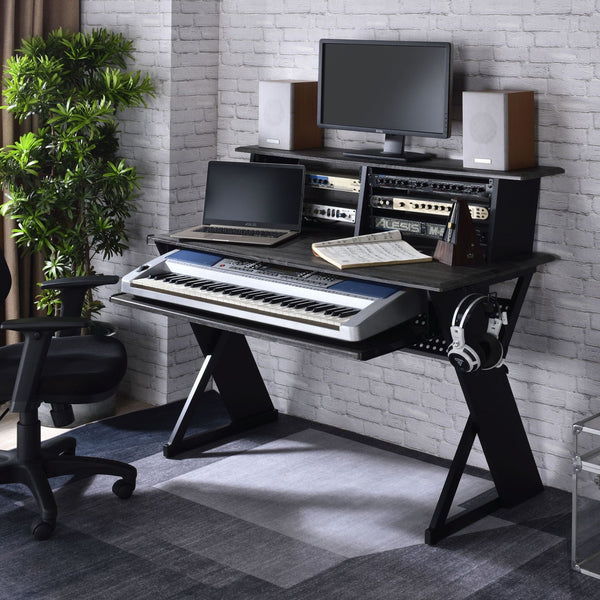 Humanity - Music Desk - Black - Best Buy Furniture