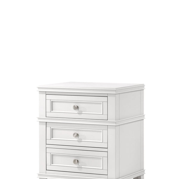 3 Drawer Nightstand With USB