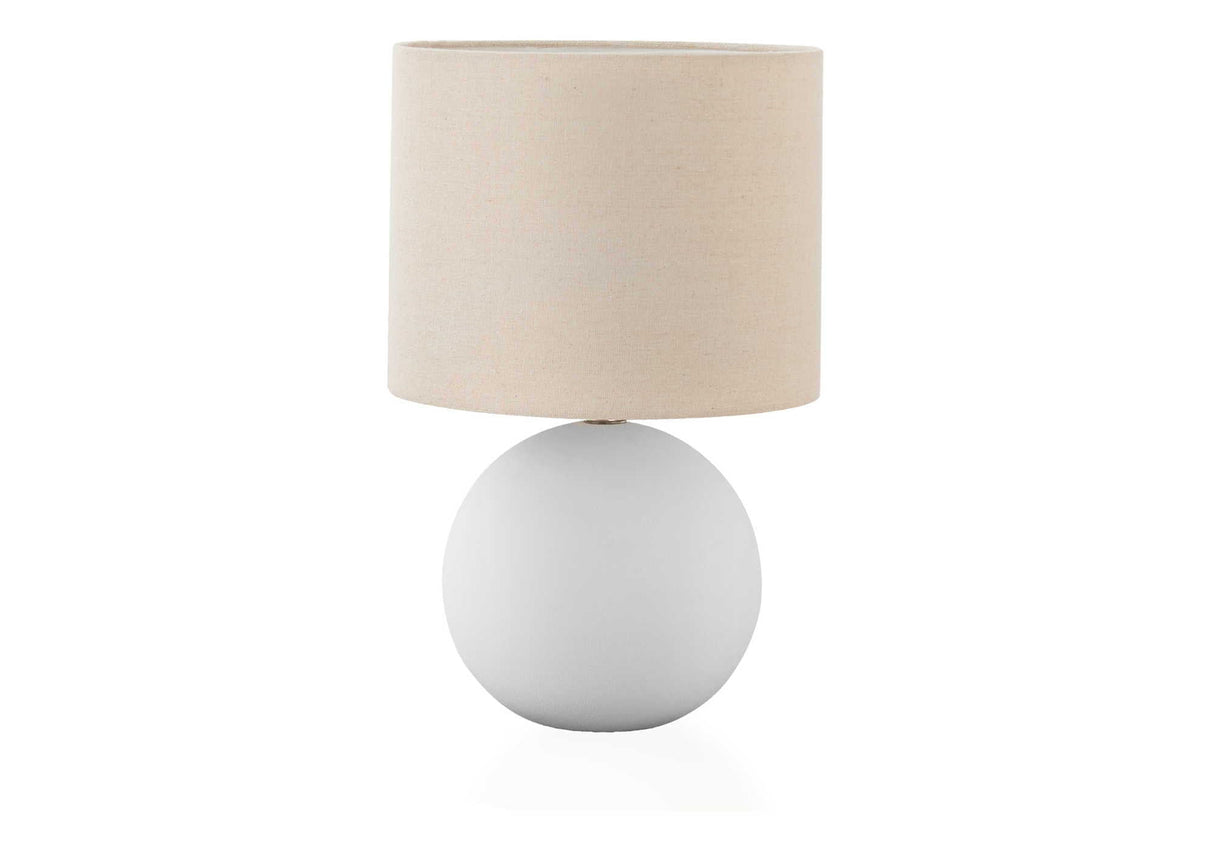 Contemporary Lighting, Table Lamp, Resin, Ceramic - Cream - Best Buy Furniture