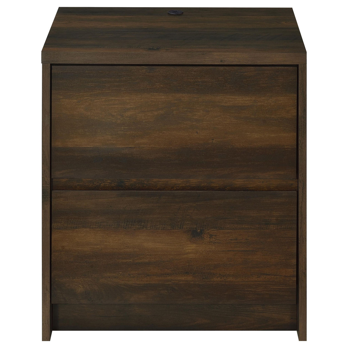 Geary - 2 Drawer Nightstand With LED Lights And USB Charging Ports