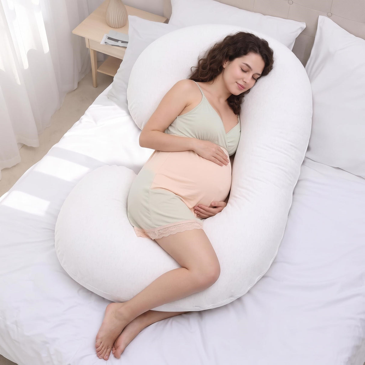C-Shape Pregnancy Body Pillow