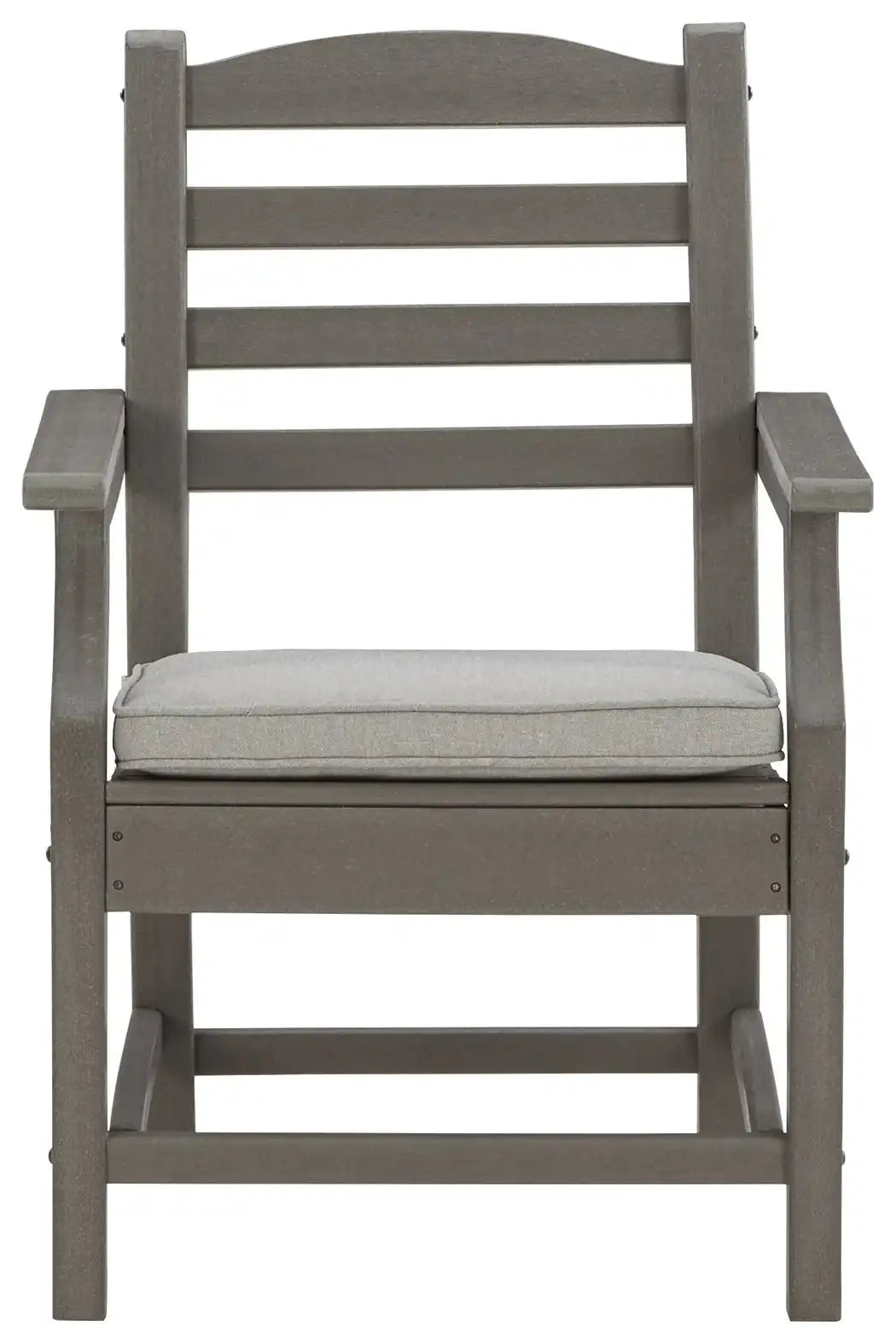 Visola - Arm Chair With Cushion (Set of 2) - Gray - Best Buy Furniture