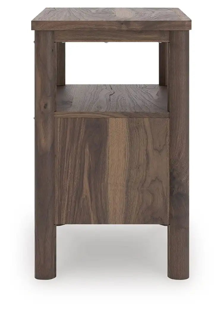 Pamytta - One Drawer Night Stand - Brown - Best Buy Furniture