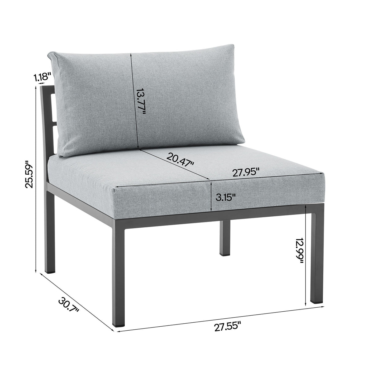 Sunnyside - 5 Piece Outdoor Conversation Set