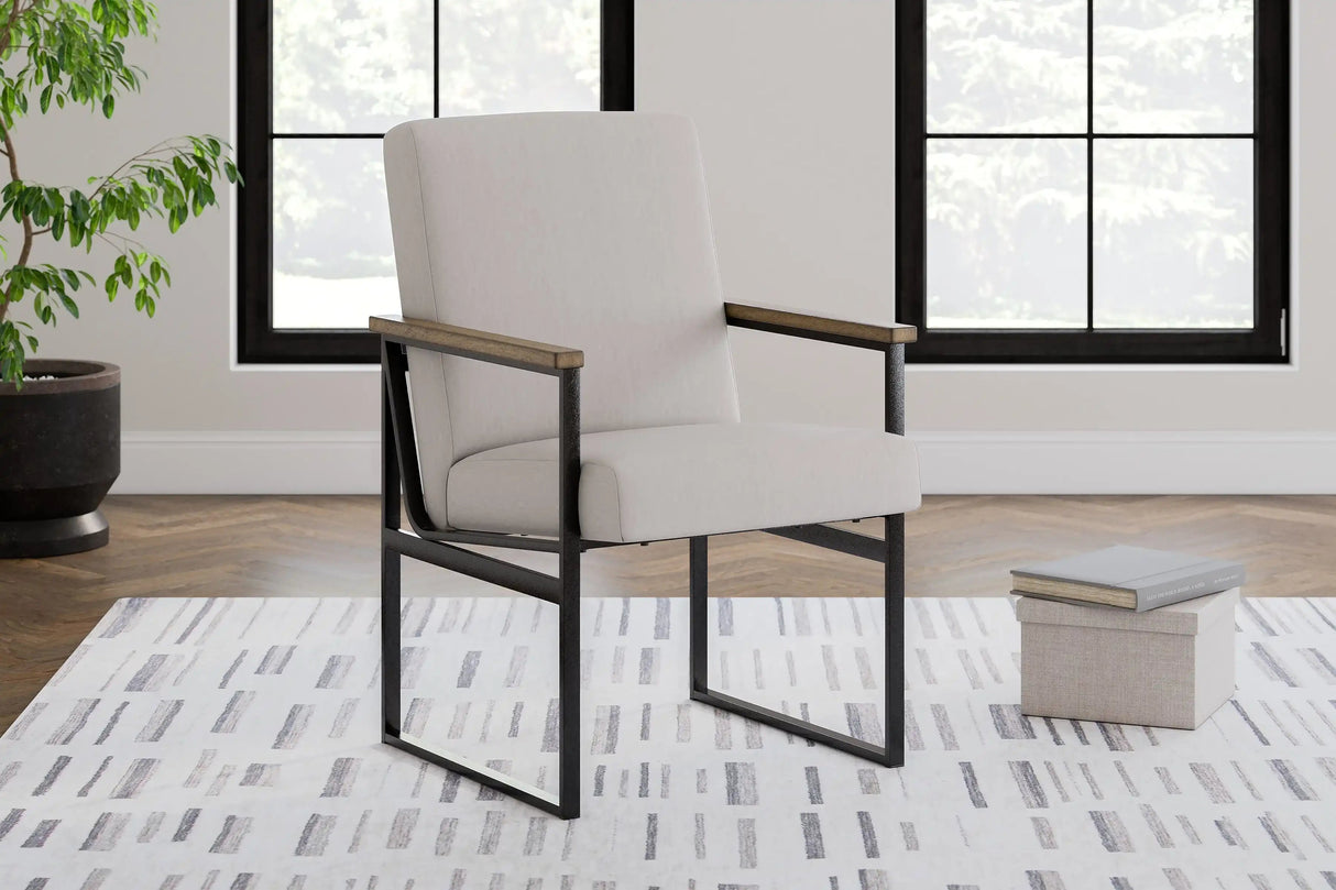 Montia - Home Office Desk Chair - Light Brown - Best Buy Furniture