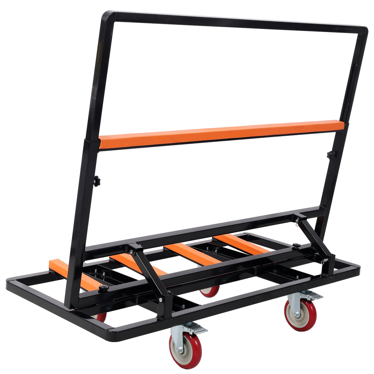 Folding Drywall Cart - 2200 LBS Utility Dolly