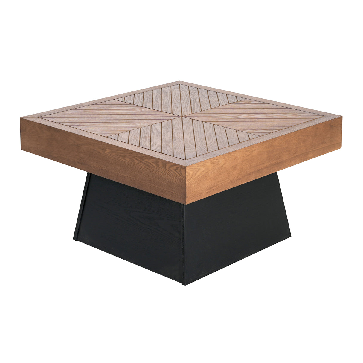 Modern Square Coffee Table for Living Room, 31.5 Inch