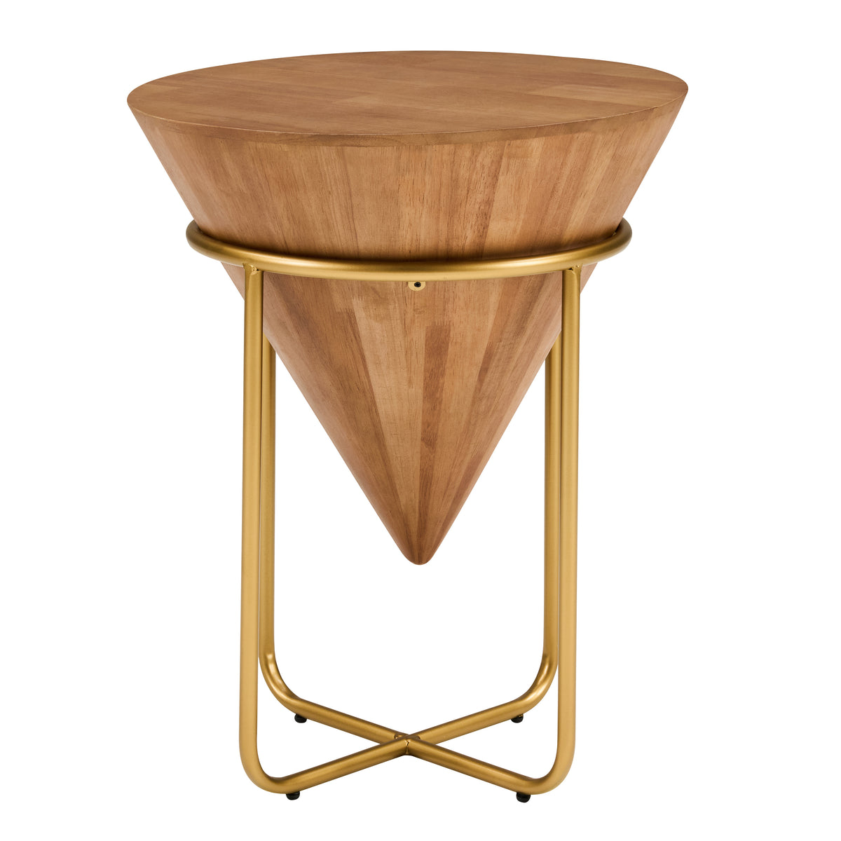 Minimalist & Luxe Wood Side Table