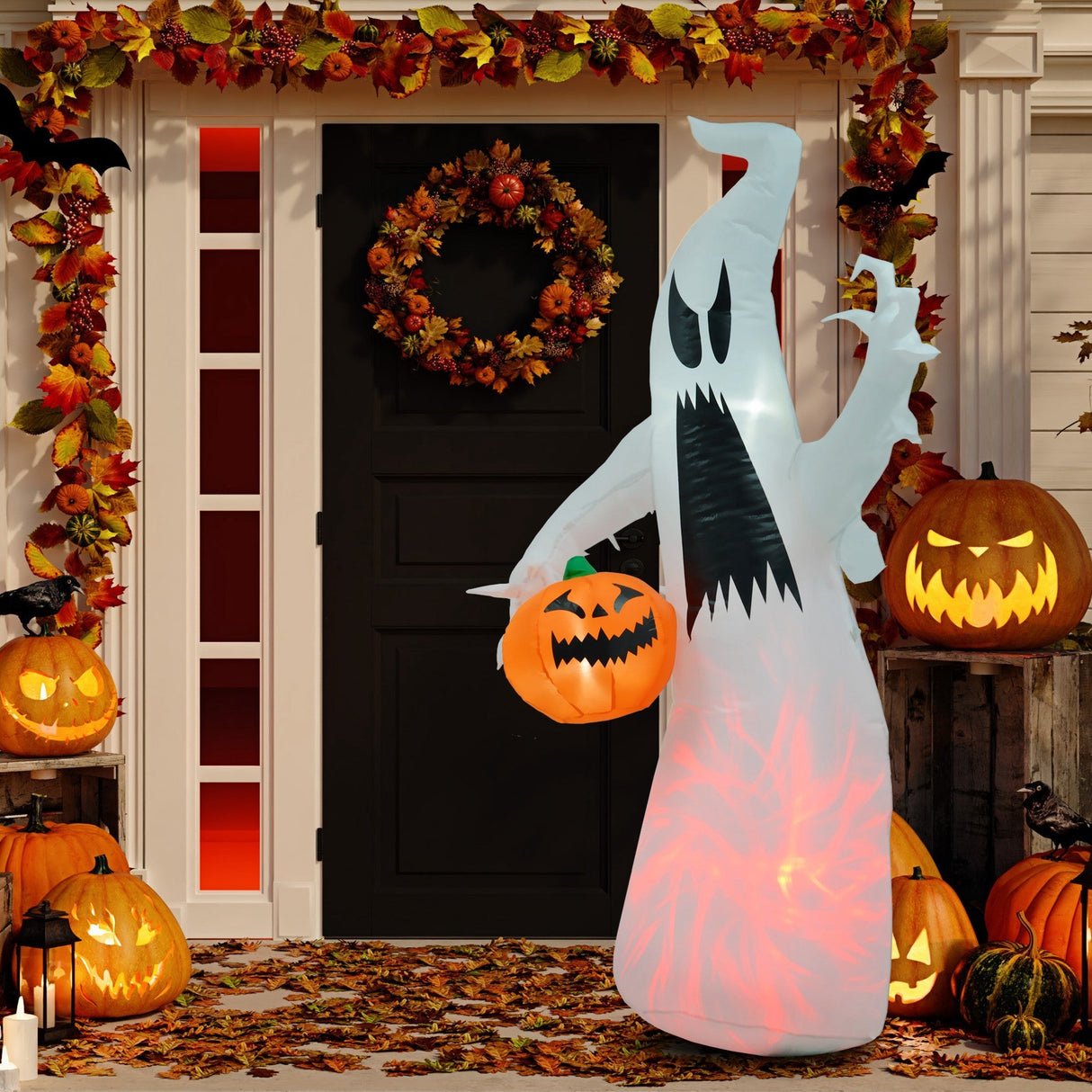 5.9'-Towering-LED-Lit-Inflatable-Ghost-Halloween-Decor