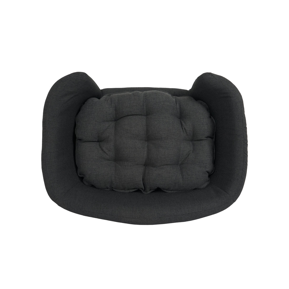 Elevated Dog Bed Frame for Small Dogs with Rubber Wood Legs