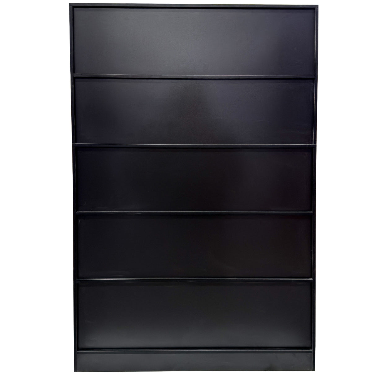 70.87" Tall Bookshelf with 10 Cubes and 3 Doors