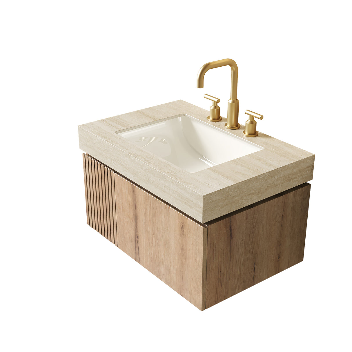 30" Roma Travertine-Pattern Sintered Stone Countertop