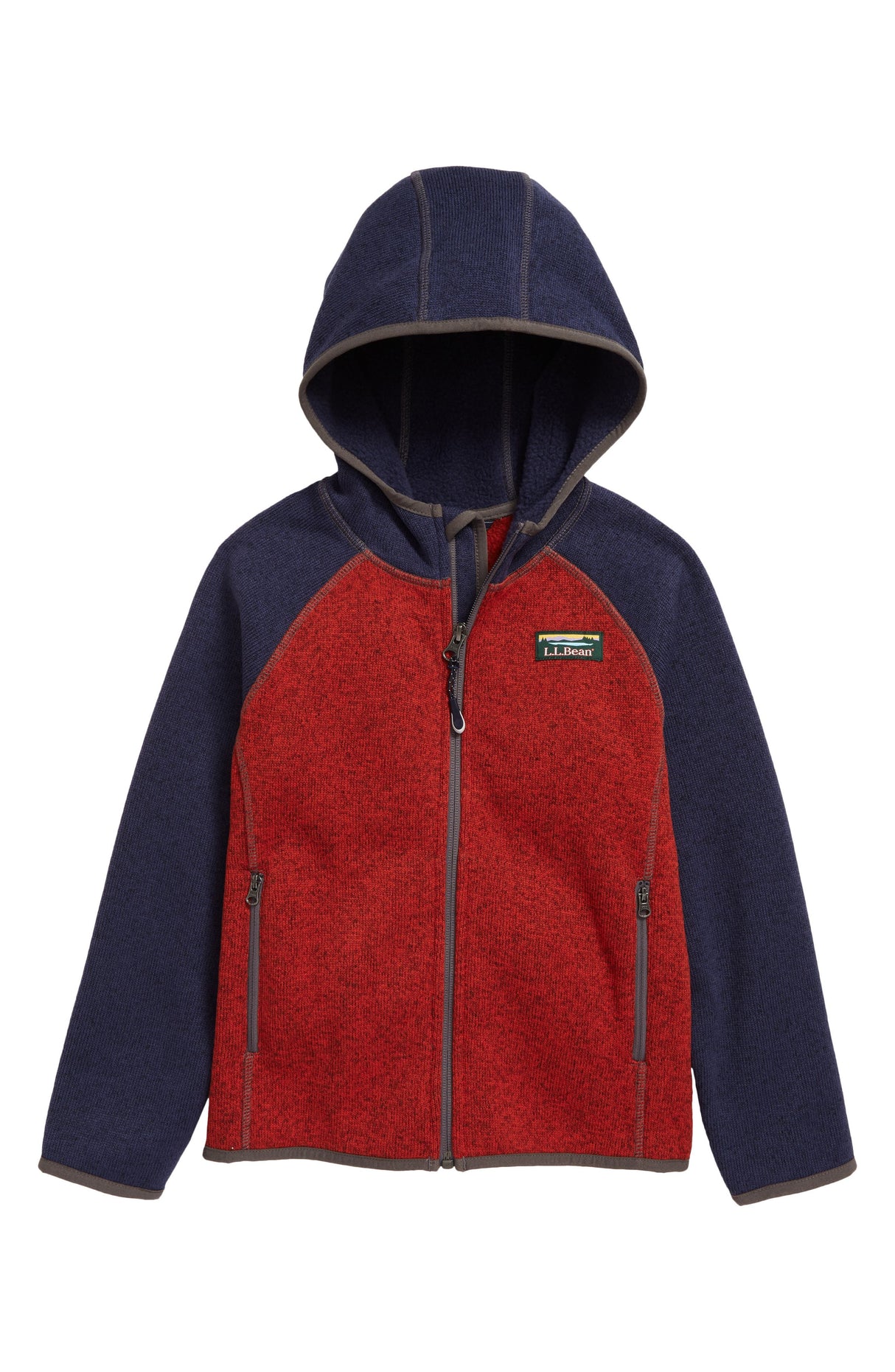 Kids Zip Fleece Sweater Hoodie