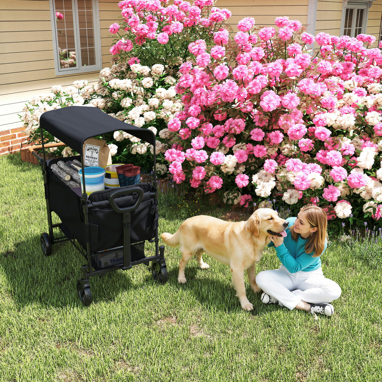Wagon Stroller for 2 Kids