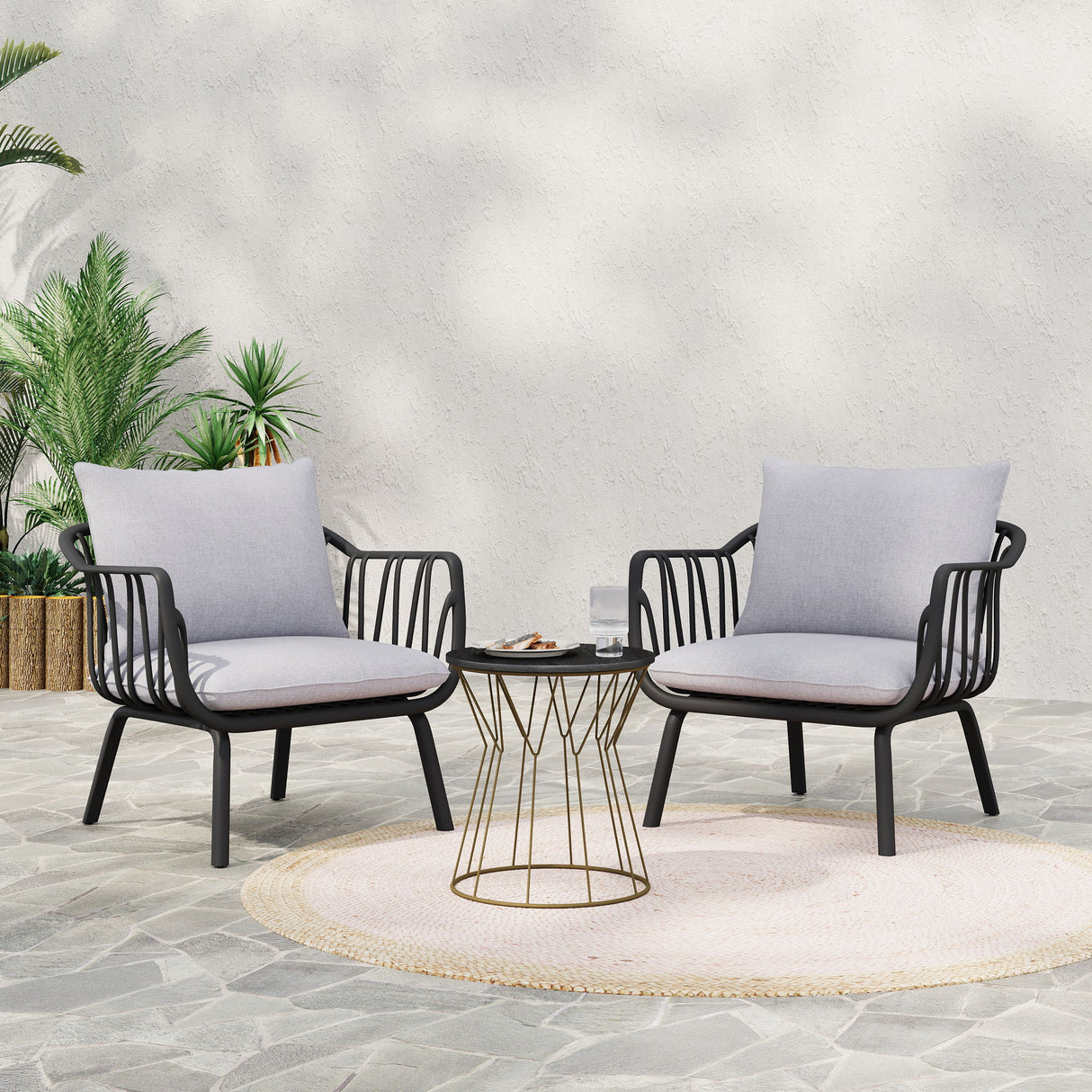 Huron - Outdoor Club Chair (Set of 2)