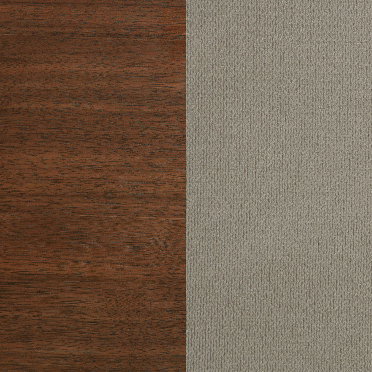 Verona - Queen Upholstered Panel Bed - Walnut