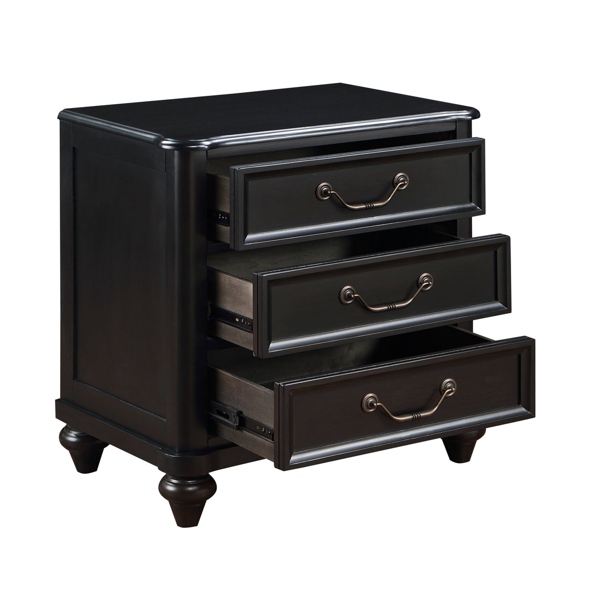 Charcoal Nightstand