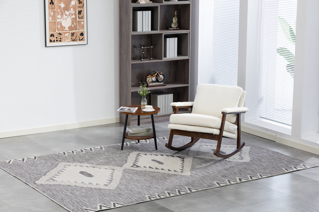Mid Century Modern Accent Rocking Chair