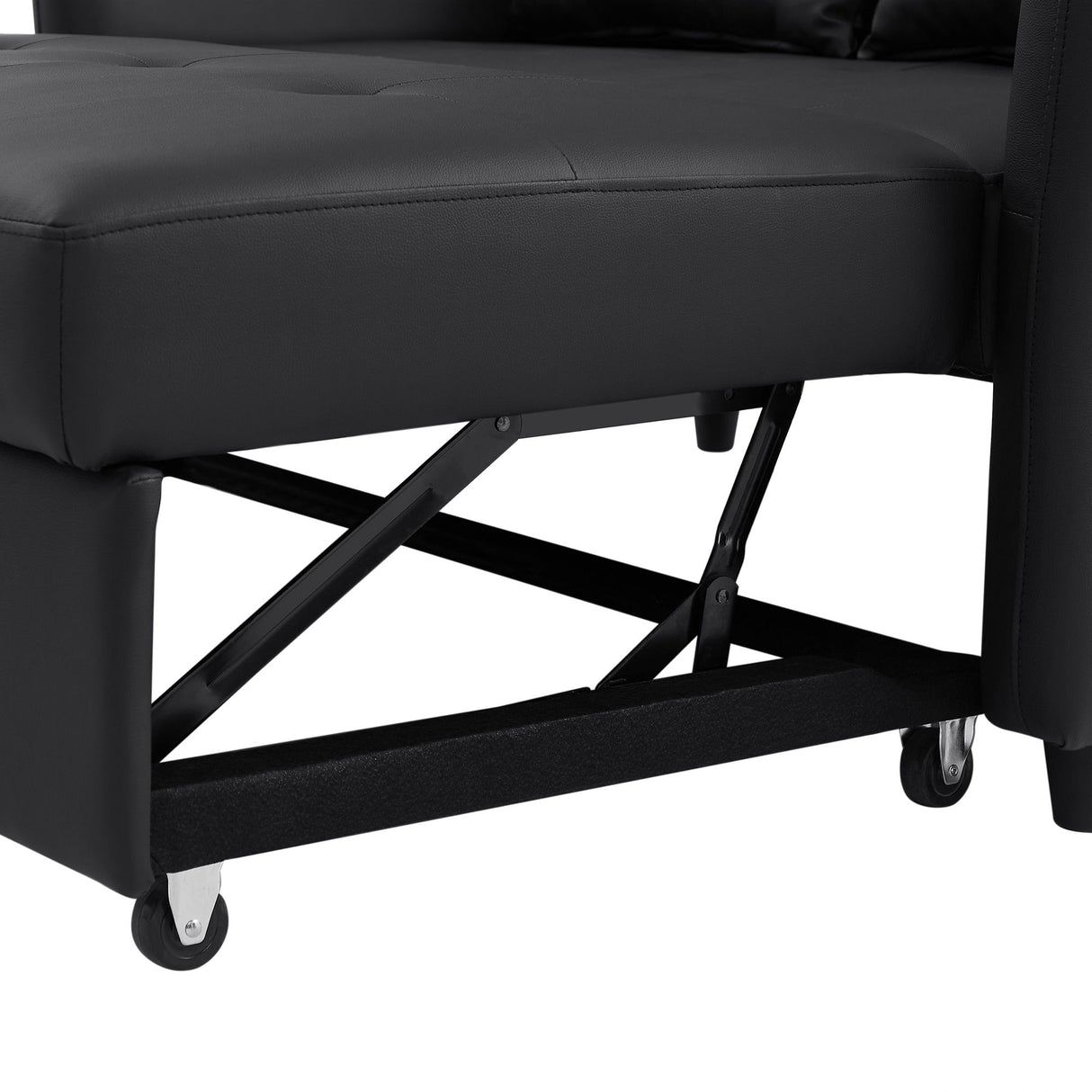 Convertible Sleeper Sofa Bed With 3 USB Ports