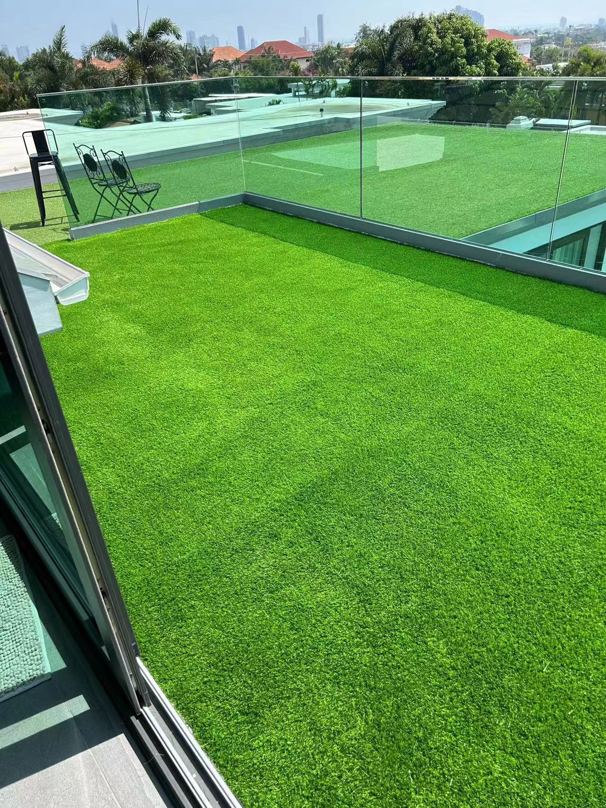 3FT X 10FT Outdoor Artificial Grass Runner Rug