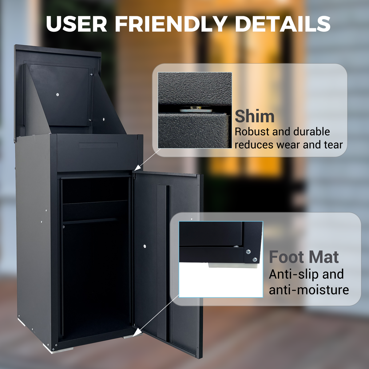 Package Delivery Box for Outside