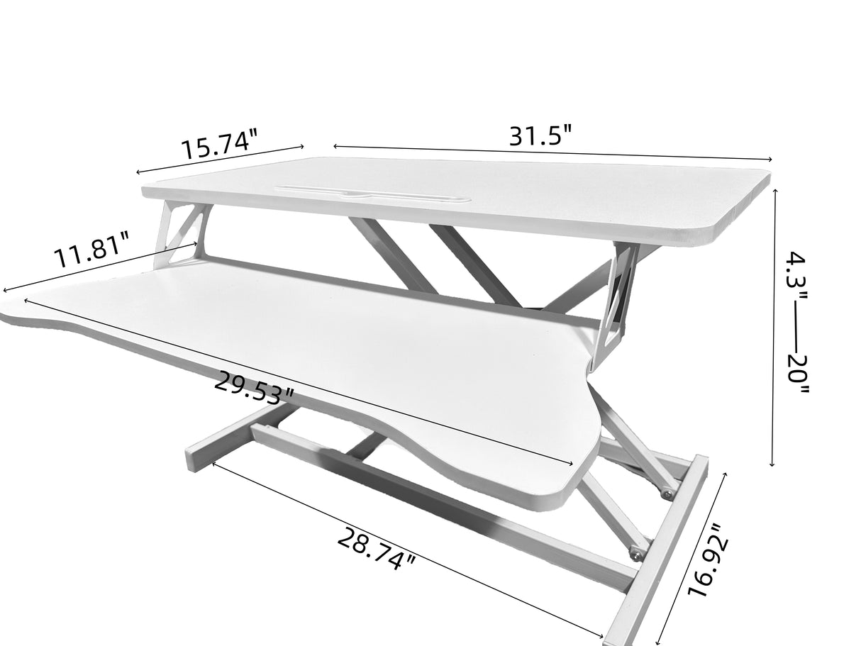 32 Inch Desk Converter