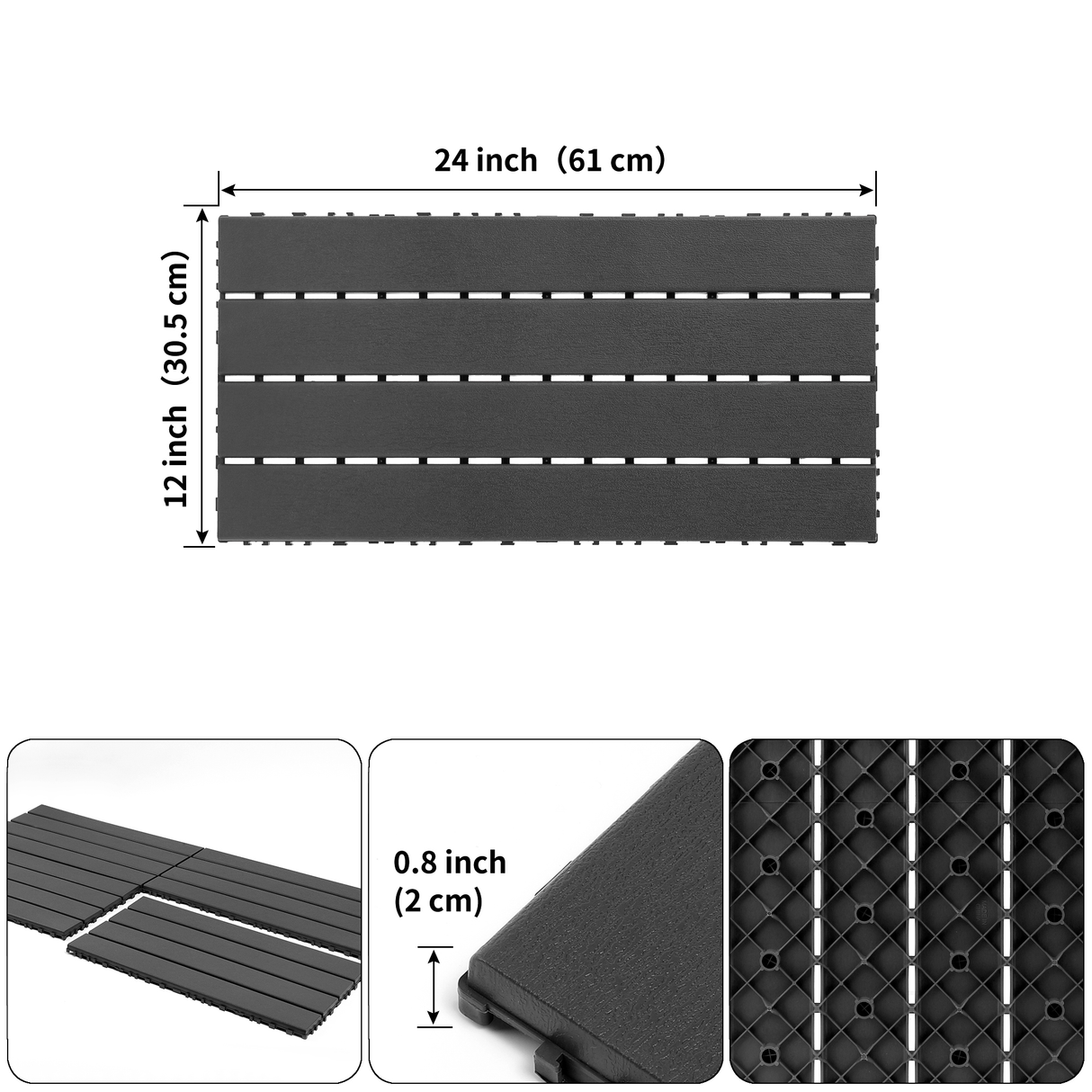 22 Pieces of Polypropylene Accessories