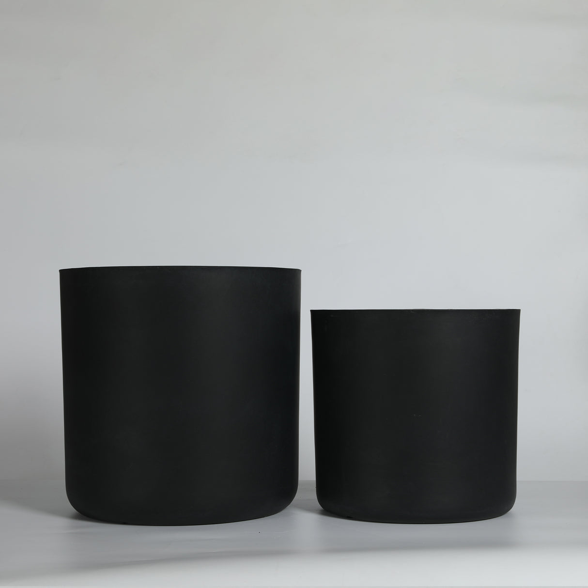 Round Concrete Planter Set of 2