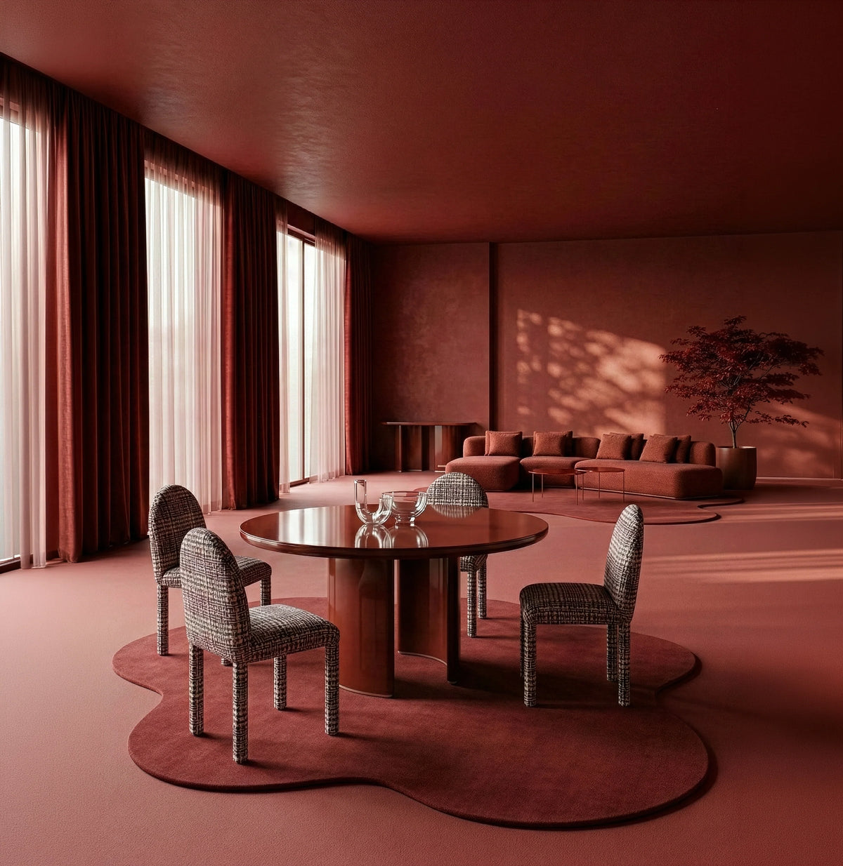 Tobie Round Dining Table