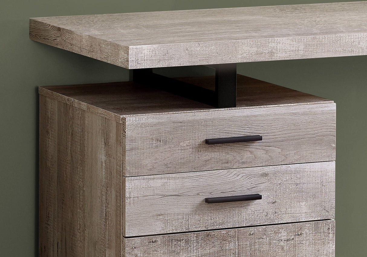 Computer Desk For Home Office, Left, Right Set - Up, Ample Storage Drawers - Best Buy Furniture