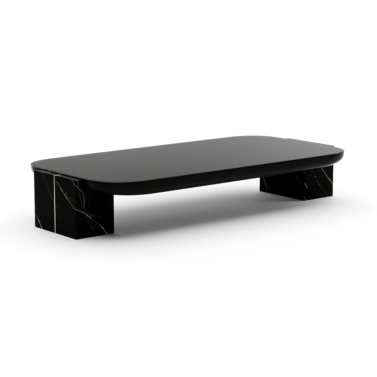 Overlap Rectangle Cocktail Table