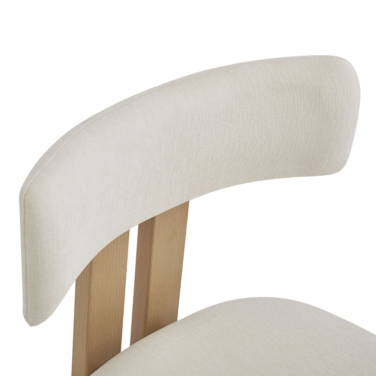 7 Piece Dining Set With Upholstered Armless Chairs And Table