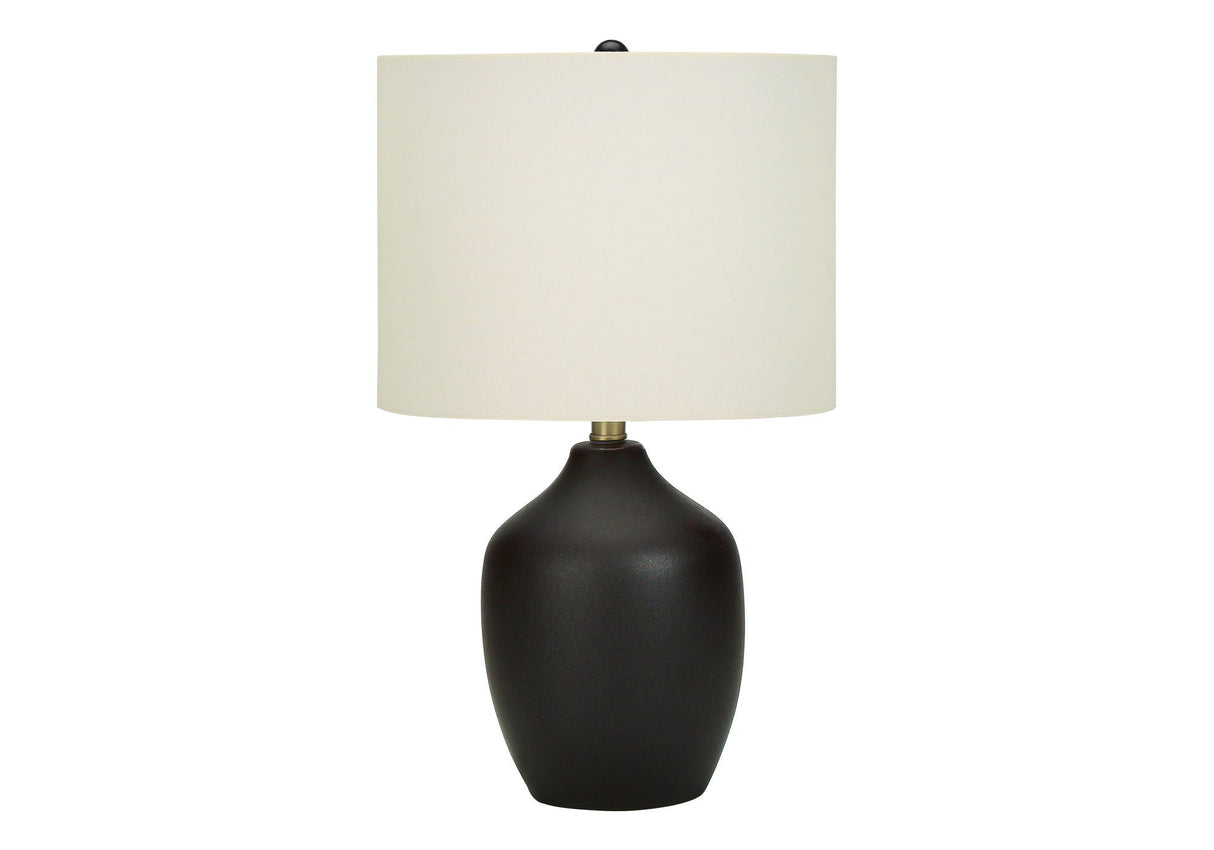 Lighting, Table Lamp, Ceramic, Transitional - Black / Cream - Best Buy Furniture