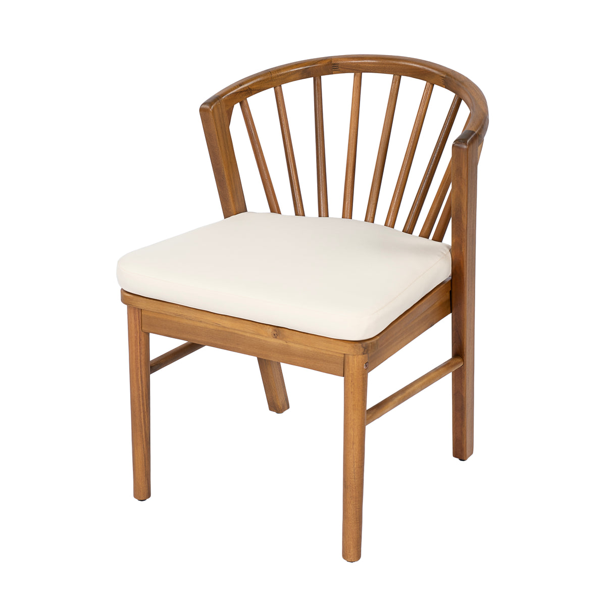9-Piece Acacia Wood Outdoor Dining Set
