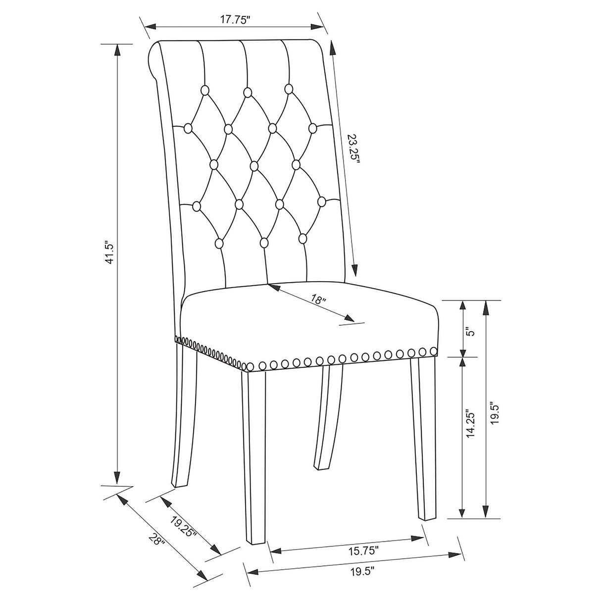 Rectangular Dining Table Set With Chairs