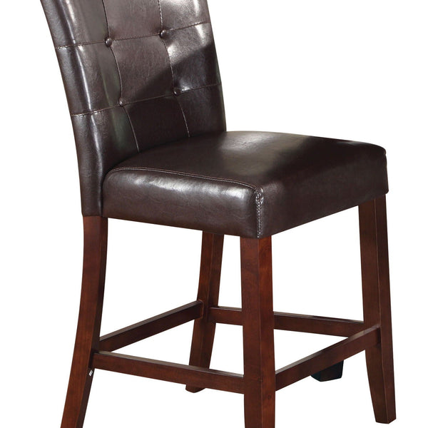 Britney - Counter Height Chair (Set of 2) - Espresso - Best Buy Furniture