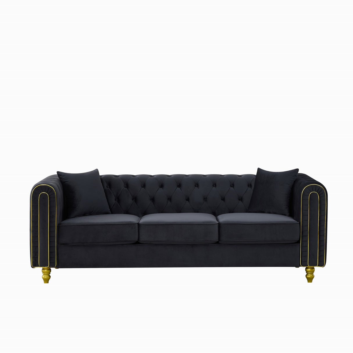Modern Velvet Loveseat Sofa