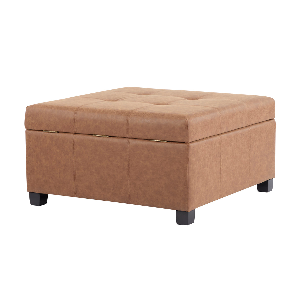 35" Square Storage Ottoman