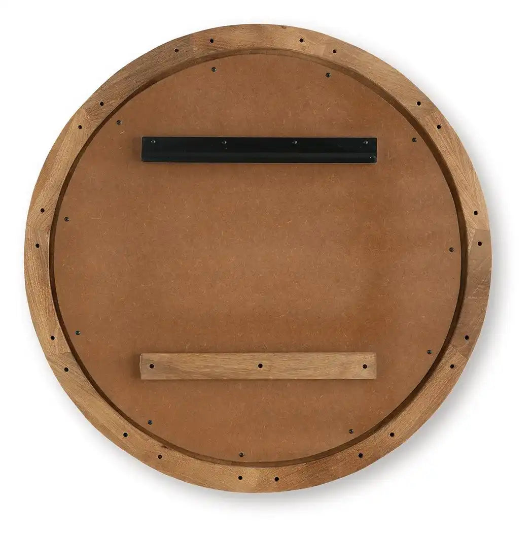 Aajon - Accent Mirror - Brown - Best Buy Furniture