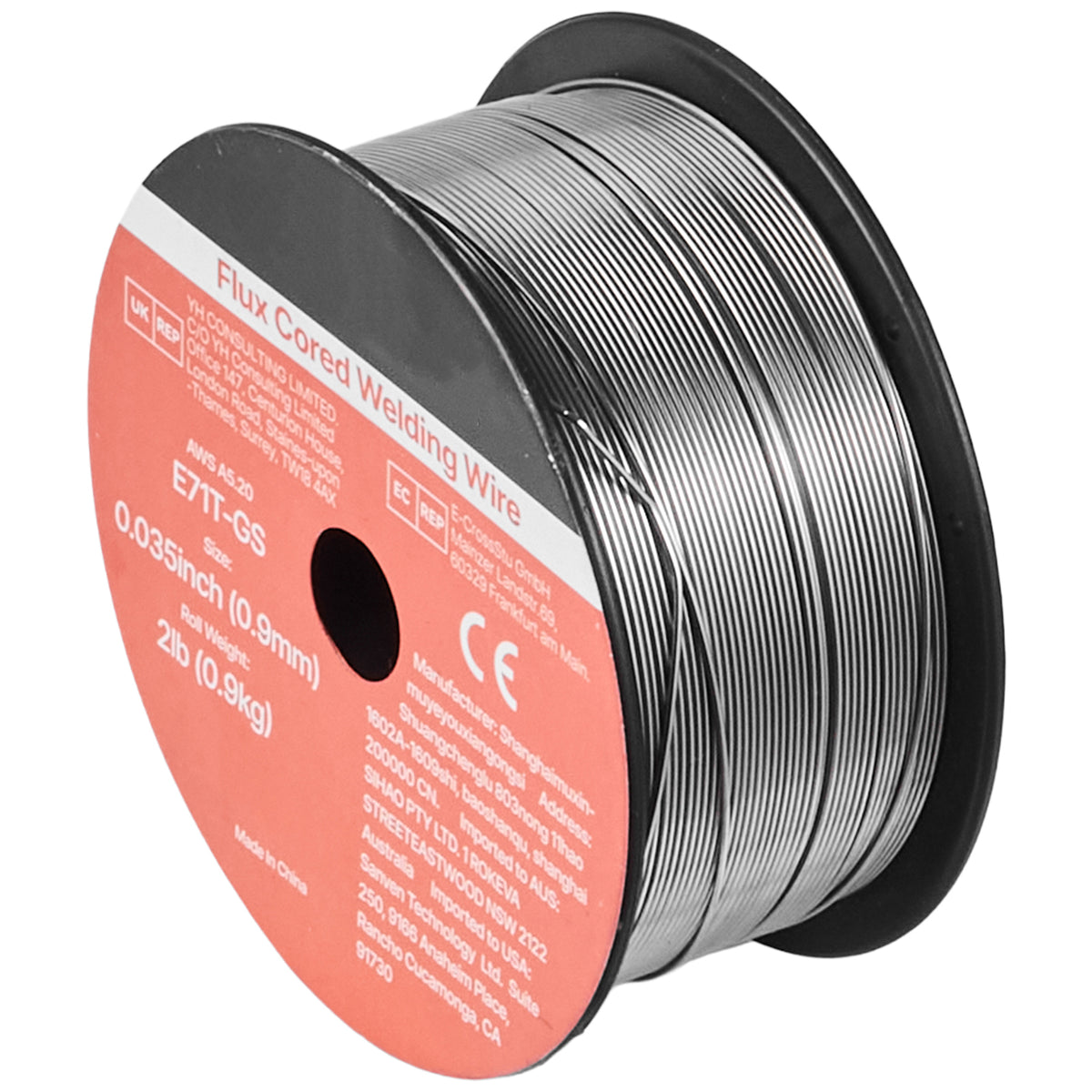 Flux Core MIG Welding Wire, E71T-GS 0.035-inch 2 LBS