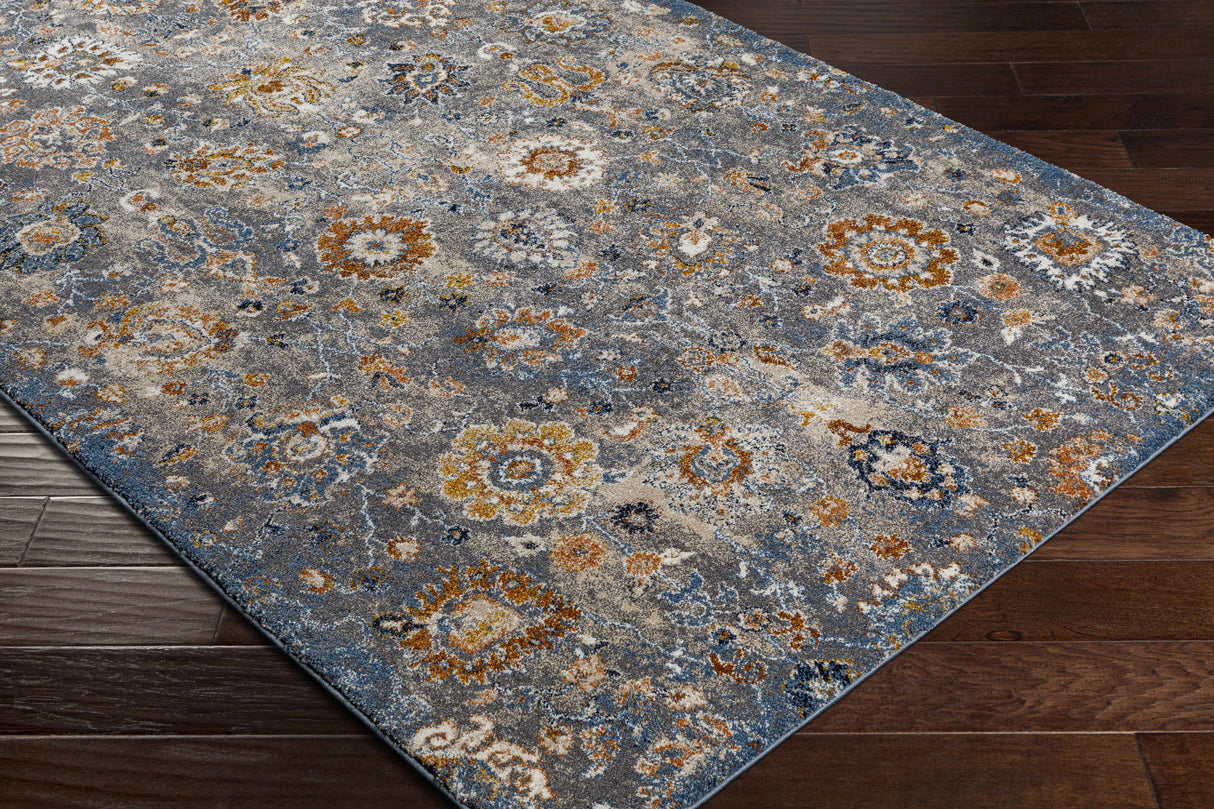 Cogan Gray Thick Rug