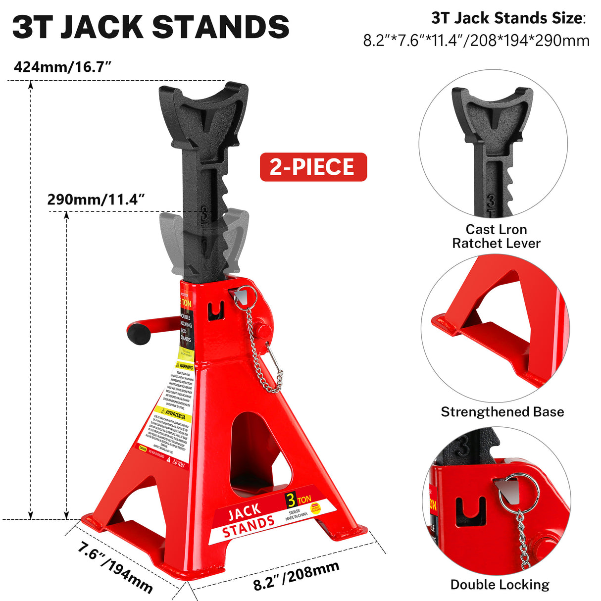 2 Ton Low Profile Floor Jack