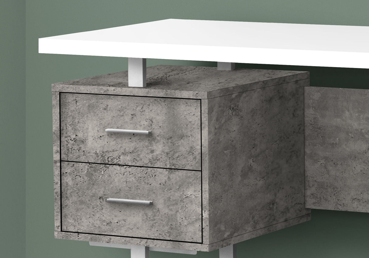 Computer Desk For Home Office, Laptop, Left, Right Set - Up, Storage Drawers, Contemporary & Modern - Best Buy Furniture