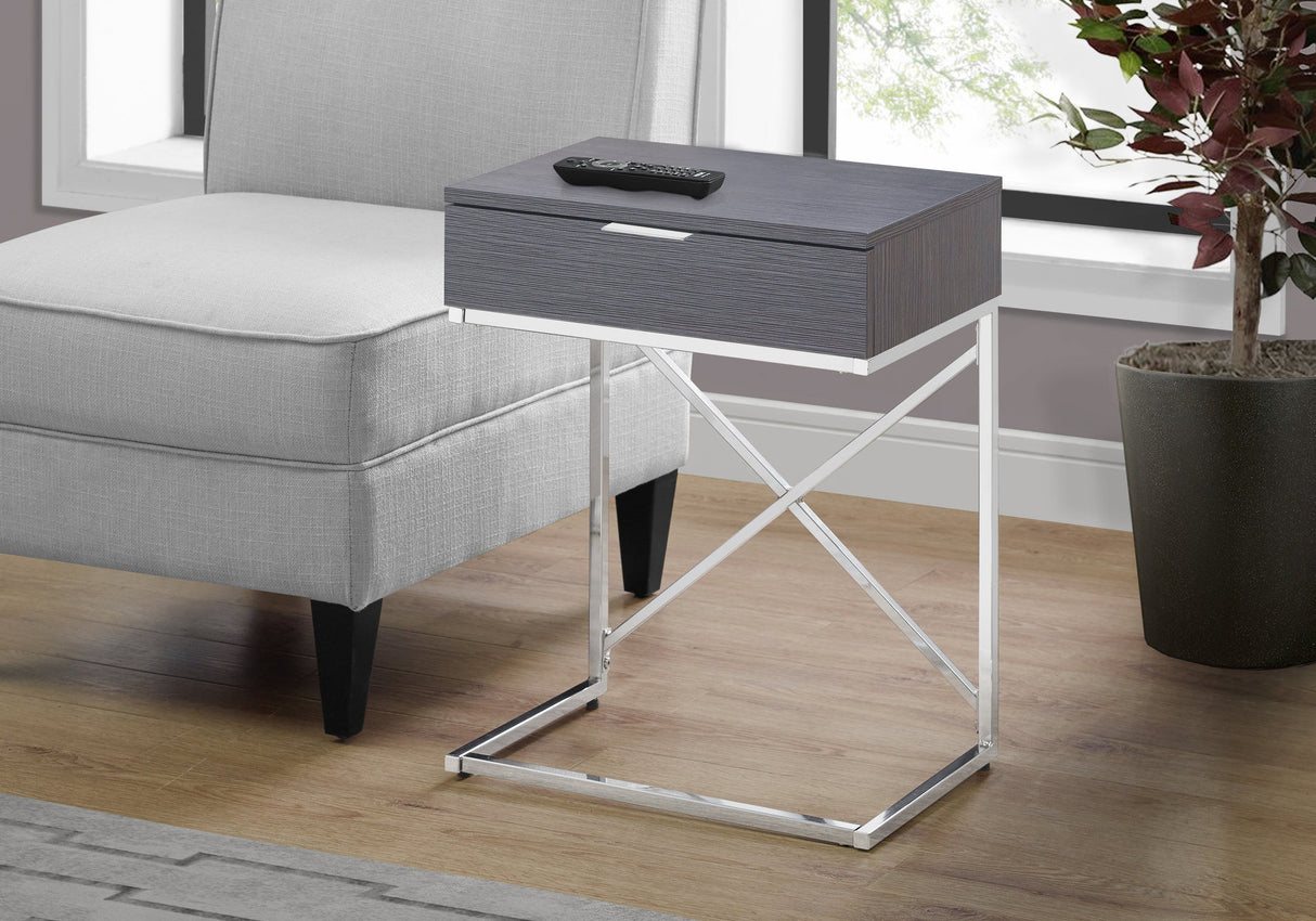 Accent Side Table, Storage Drawer, Spacious Tabletop, Contemporary & Modern - Best Buy Furniture